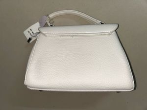 Trendy White Mini Shoulder Bag | Cute &amp; Stylish
