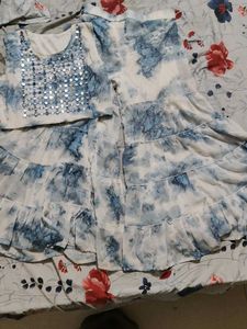 Embellished Tie-Dye three piece Set