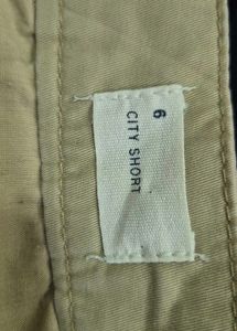 Beige Cotton Chino Shorts – Classic GAP