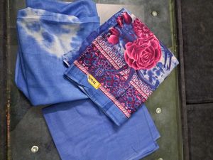 Beautiful Blue Floral Kurta Set