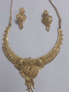 Combo Pack 2 Necklace With Ear Studs