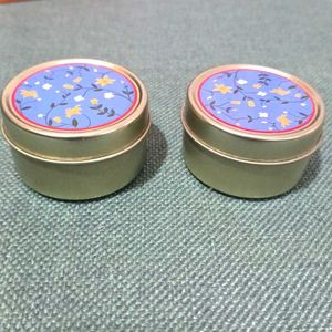 lily and lavender scented candle