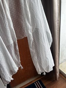 Elegant White Dupatta Scarf