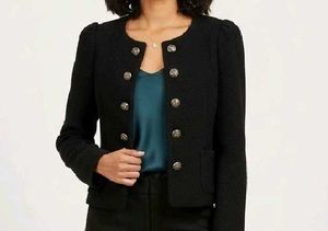 Black Military Style Jacket