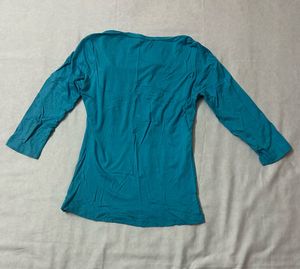 DKNY Blue Stylish Top