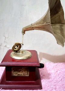 Vintage Gramophone Replica Showpiece