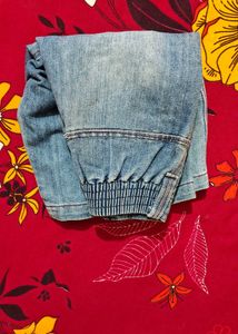 Stylish Denim Shorts with Embroidery