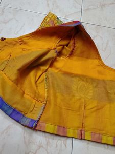 Vibrant Striped Embroidered Blouse
