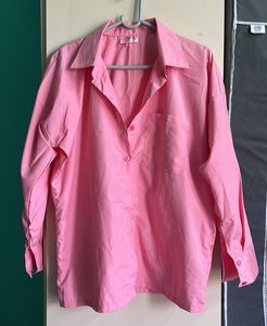 Casual Pink Shirt Unisex