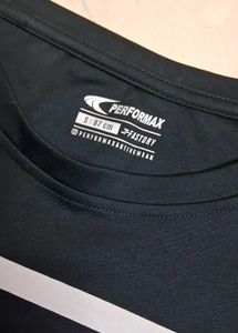 Cropped Active Wear T Shirt