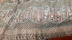 Embellished Peach Lehenga