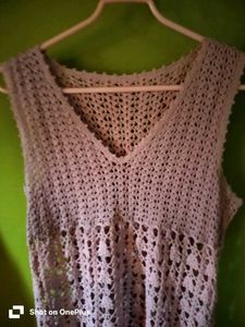 Knitted Lavender Dress