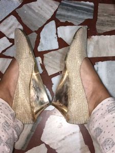 Sparkling Wedge Heels