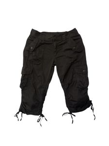 Y2K Cargo Capris - Brown