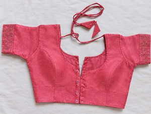 Designer Silk Blouses Set