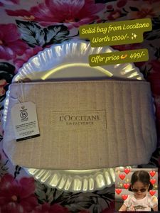 L'Occitane HOLIDAY EDITION PREMIUM POUCH 👝🌷