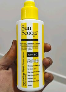 Sun Scoop Hydrating Fluid Sunscreen SPF 60