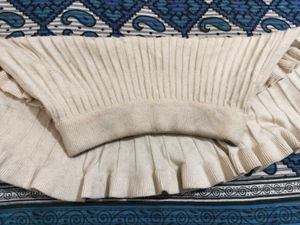 Tiered Knit Skirt