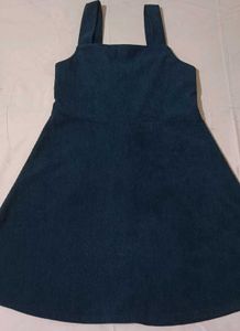 Cute Navy Button-Down Dress