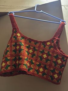 Boho Crochet Crop Top no damage