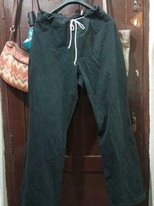 Black Relaxed Fit Pants
