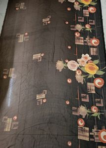 Dark Brown Material 1.5 Metres