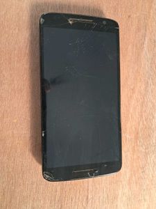 Cracked Screen Mobile Phone