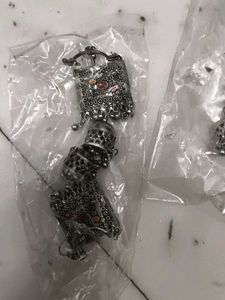 Assorted Earrings - Silver Tone