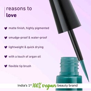 Plum Matte Eyeliner - 03 Aqua Wave