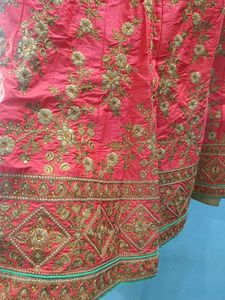 Bridesmaid lengha choli ,free jewellery set
