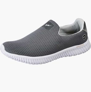 Campus Men's Grey Slip-On Shoes