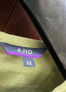 AJIO Green Casual Dress.