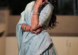 Elegant Blue Lehenga Choli Set