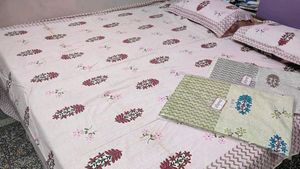 Double Bed Bedsheet Pure Cotton
