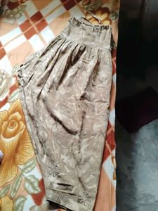 Trendy Floral Print Pants