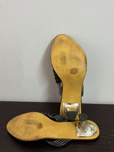 Copper &amp; Black Looking Sandal