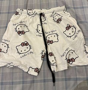 Hello Kitty Print Shorts