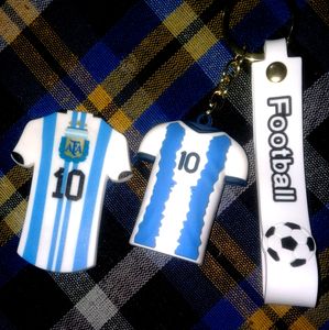 Argentina Football Keychain Set