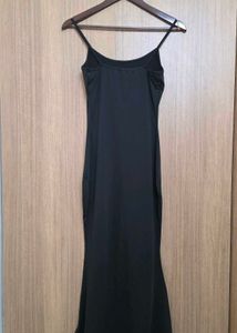 Black Heart Cut-Out Maxi Dress