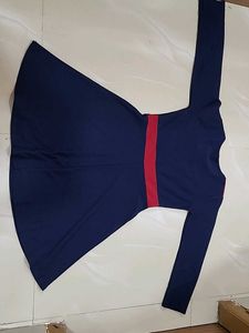 Girls' Adorable Bow Accent Dress
