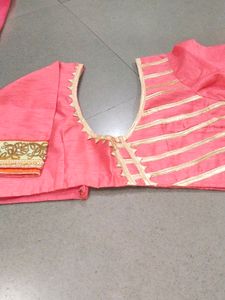 Beautiful 😍❤️ Pure Silk Saree With Blouse