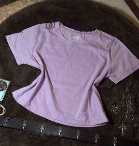 H&amp;M Lavender T-Shirt