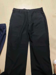 Men's Dress Pants - Blue &amp; Black
