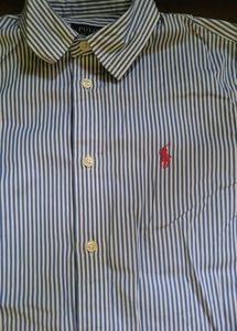 Polo Ralph Lauren Blue Checked Shirt - Authentic