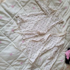 Elegant Polka Dot Blouse