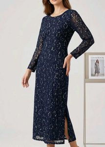 Elegant Black Floral Print Dress