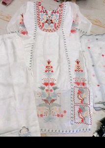 bust 44 Beautiful Embroidered Kurta Set