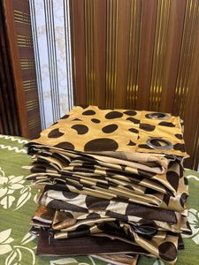 Stylish Polka Dot Curtains set of 2