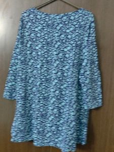 Altomoda Blue Floral Top
