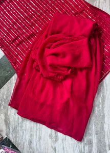 Sparkling Red Kurta Set